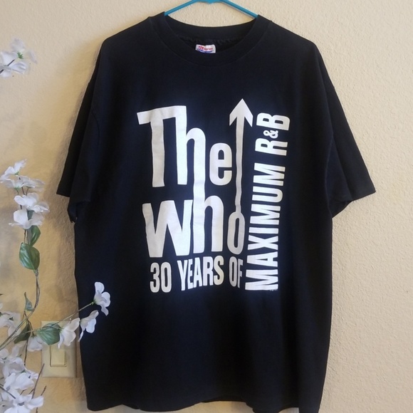 Vintage The Who "30 Years" T-Shirt Size XL - Picture 2 of 5